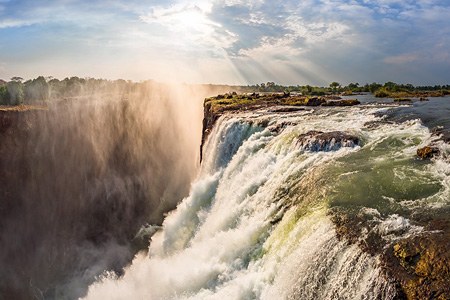 Victoria Falls. The Biggest Waterfall of Africa Victoria Falls. The Biggest Waterfall of Africa