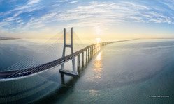 Vasco da Gama Bridge, the longest in Europe Vasco da Gama Bridge, the longest in Europe