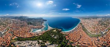 Bird's eye view of Nice #1