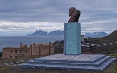 Lenin in Barentsburg