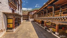 In the Rinpung Dzong