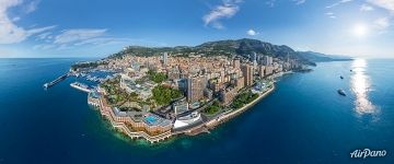 Monaco. Ligurian Sea