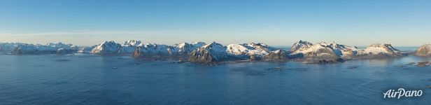 Mountains of Lofoten archipelago Mountains of Lofoten archipelago