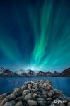 Northern lights above Norway Northern lights above Norway