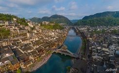 Above Tuojiang River Above Tuojiang River