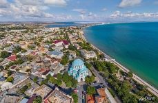 Yevpatoria from above Yevpatoria from above