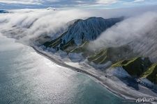 White cliffs of Iturup