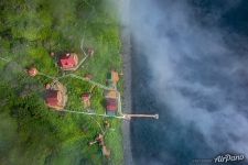 Tourustic base from above