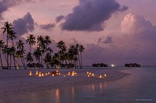 Maldives Islands at night #1